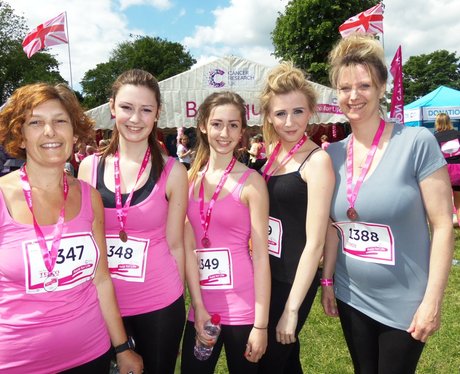 Medal Time - Windsor Race for Life 2/06/2013
