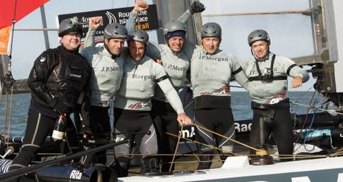 Sir Ben Ainslie at Round the Island Race