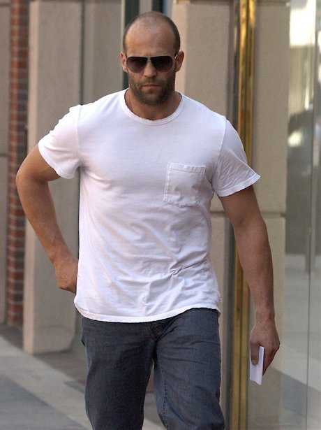 Jason Statham's body has earned him a Hollywood 'hard man' status ...