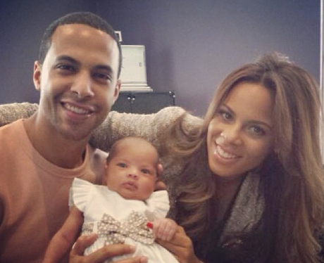 Marvin and Rochelle with their baby girl