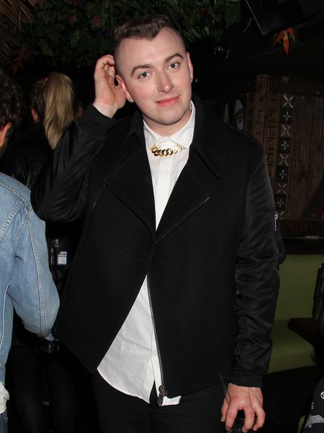 Sam Smith on a night out