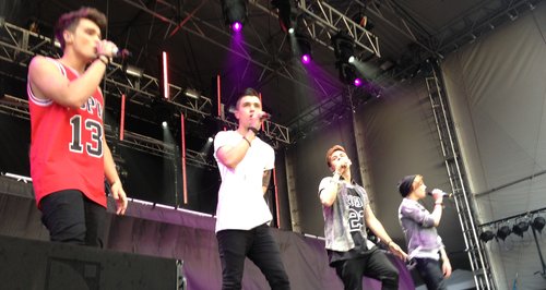 Union J at Chester Rocks