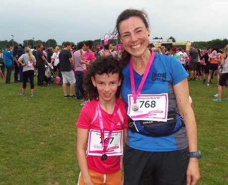 Basingstoke Race for Life - Medal Time 19/06/2013