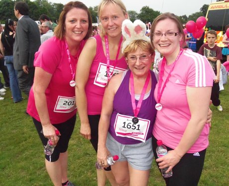 Basingstoke Race for Life - Medal Time 19/06/2013