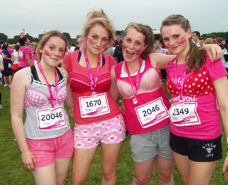 Basingstoke Race for Life - Medal Time 19/06/2013