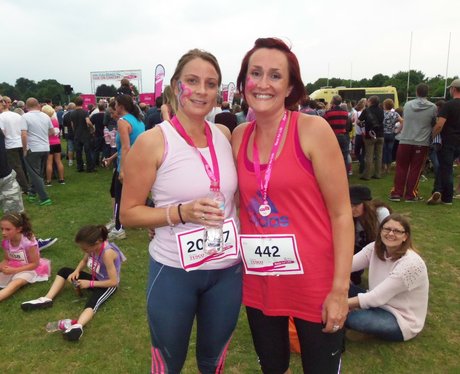 Basingstoke Race for Life - Medal Time 19/06/2013