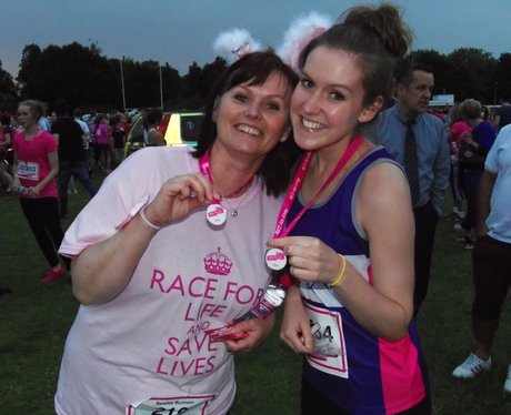 Basingstoke Race for Life - Medal Time 19/06/2013