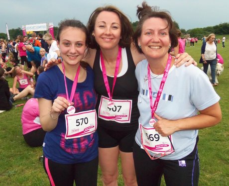 Basingstoke Race for Life - Medal Time 19/06/2013