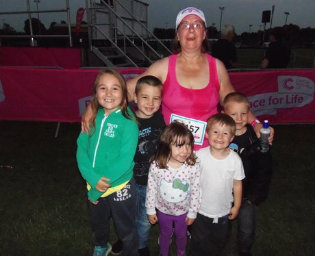 Basingstoke Race for Life - Medal Time 19/06/2013