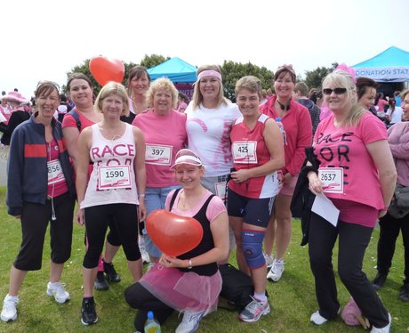 Folkestone Race For Life - Pre Race!
