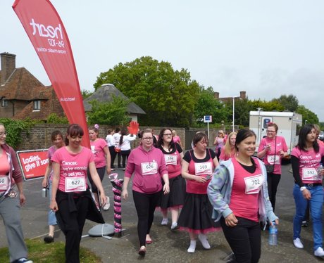 Folkestone Race For Life - The Race!