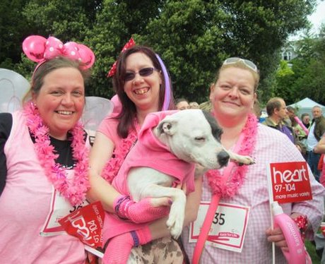 Did you get see the Heart Angels at Race For Life