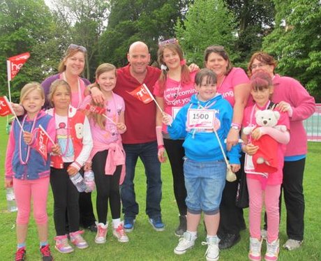 Did you get see the Heart Angels at Race For Life