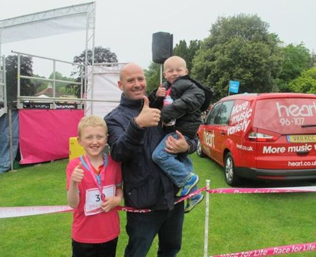 Did you get see the Heart Angels at Race For Life