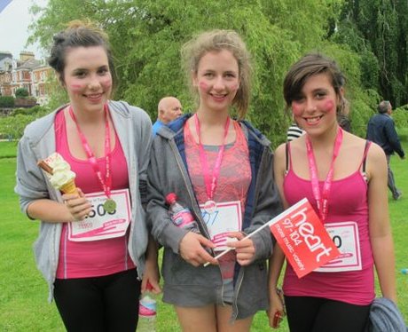 Did you get see the Heart Angels at Race For Life