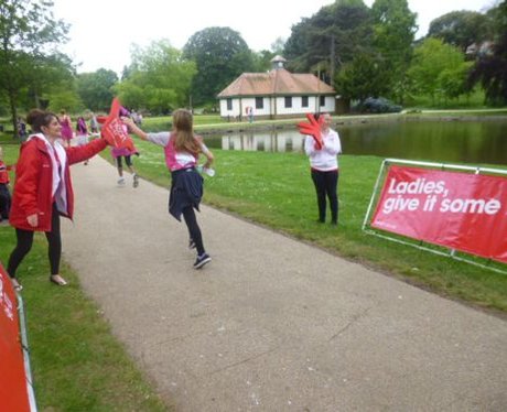 Did you get see the Heart Angels at Race For Life