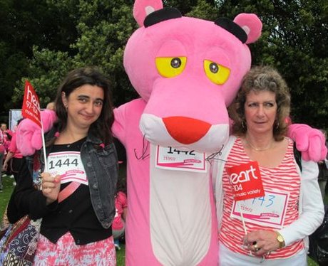 Did you get see the Heart Angels at Race For Life