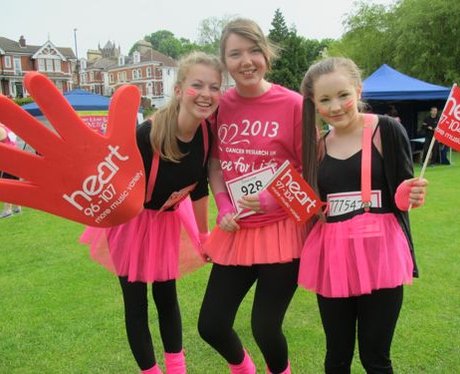 Did you get see the Heart Angels at Race For Life
