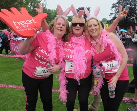 Did you get see the Heart Angels at Race For Life