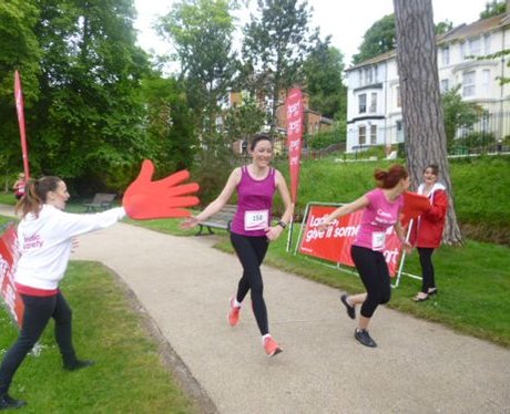 Did you get see the Heart Angels at Race For Life