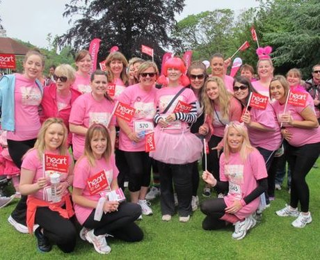 Did you get see the Heart Angels at Race For Life