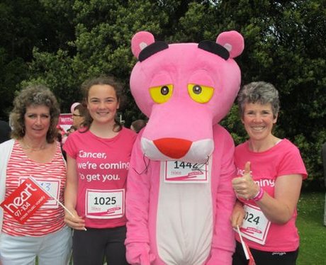 Did you get see the Heart Angels at Race For Life