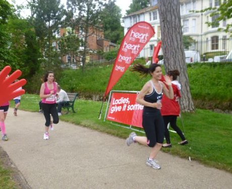 Did you get see the Heart Angels at Race For Life