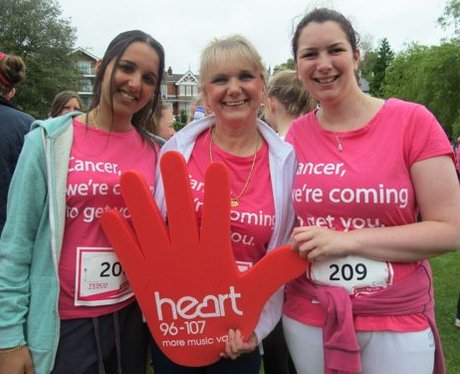 Did you get see the Heart Angels at Race For Life