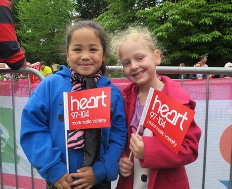Did you get see the Heart Angels at Race For Life
