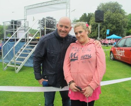Did you get see the Heart Angels at Race For Life