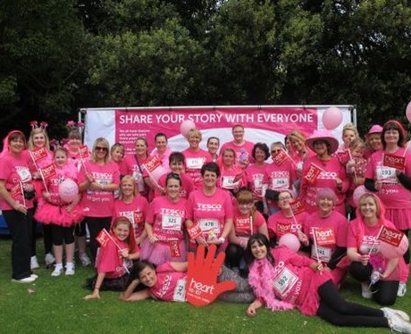 Did you get see the Heart Angels at Race For Life