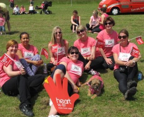 Did you see The Heart Angels at the Race For Life