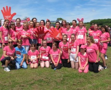 Did you see The Heart Angels at the Race For Life