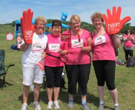 Did you see The Heart Angels at the Race For Life