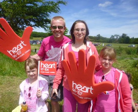 Did you see The Heart Angels at the Race For Life