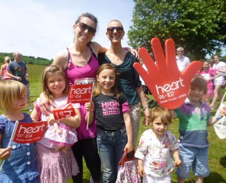 Did you see The Heart Angels at the Race For Life