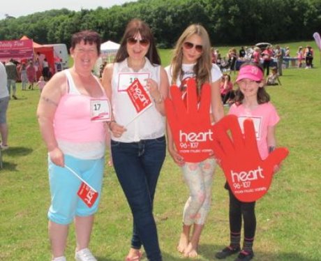 Did you see The Heart Angels at the Race For Life