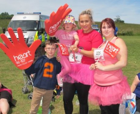 Did you see The Heart Angels at the Race For Life