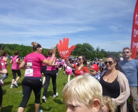 Did you see The Heart Angels at the Race For Life