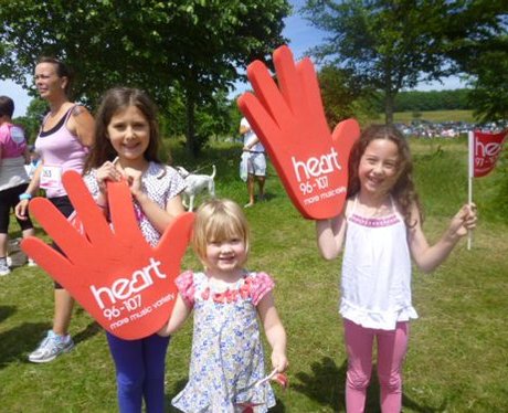 Did you see The Heart Angels at the Race For Life
