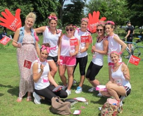 Did you see The Heart Angels at the Race For Life