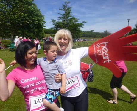 Did you see The Heart Angels at the Race For Life
