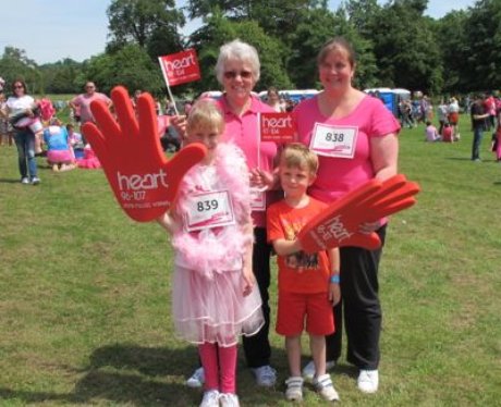 Did you see The Heart Angels at the Race For Life
