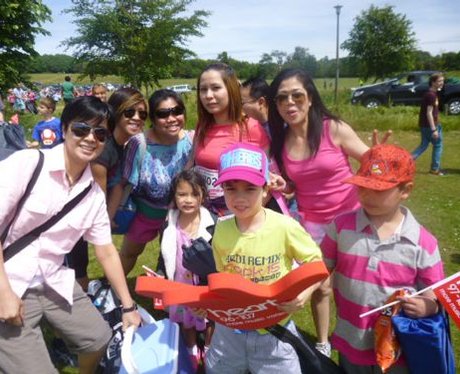 Did you see The Heart Angels at the Race For Life