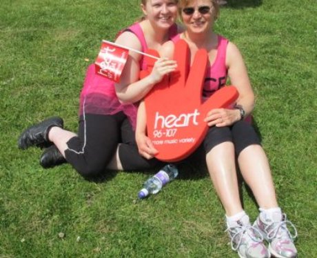 Did you see The Heart Angels at the Race For Life