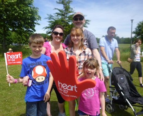 Did you see The Heart Angels at the Race For Life