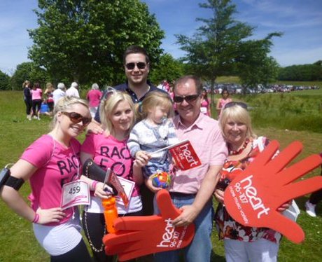 Did you see The Heart Angels at the Race For Life