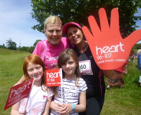 Did you see The Heart Angels at the Race For Life