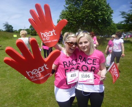 Did you see The Heart Angels at the Race For Life