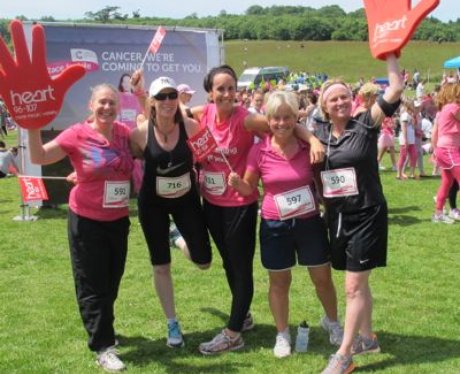 Did you see The Heart Angels at the Race For Life